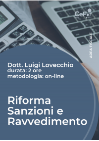 Riforma Sanzioni e Ravvedimento