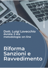 Riforma Sanzioni E Ravvedimento