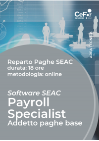 Suite Paghe SEAC - Payroll Specialist - Addetto paghe base - Ed. Dicembre