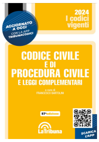 CODICE CIVILE E DI PROCEDURA CIVILE