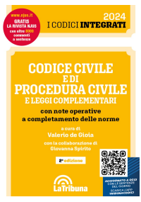 CODICE CIVILE E DI PROCEDURA CIVILE E LEGGI COMPLEMENTARI