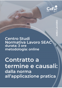 Contratto a termine e causali: dalla norma all'applicazione pratica