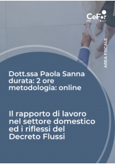 Il Rapporto Di Lavoro Nel Settore Domestico Ed I Riflessi Del Decreto Flussi