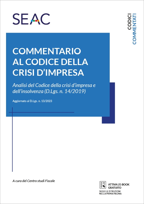 COMMENTARIO AL CODICE DELLA CRISI D'IMPRESA