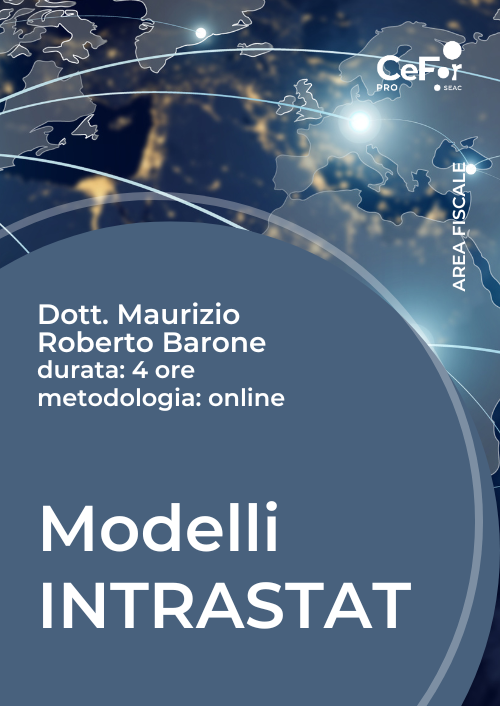 Modelli INTRASTAT 2025