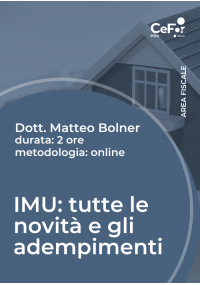 IMU: tutte le novità e gli adempimenti