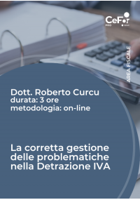 La corretta gestione delle problematiche nella Detrazione IVA