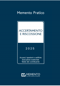 MEMENTO ACCERTAMENTO E RISCOSSIONE 2025