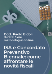 Isa E Concordato Preventivo Biennale: Come Affrontare Le Novità Fiscali