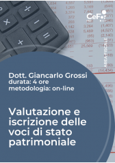 Valutazione E Iscrizione Delle Voci Di Stato Patrimoniale