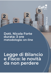 Legge di Bilancio 2025 e Fisco: le novità da non perdere