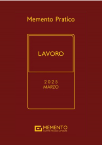 MEMENTO LAVORO 2025 - Edizione di Marzo