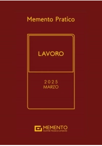 MEMENTO LAVORO 2025 - Edizione di Marzo