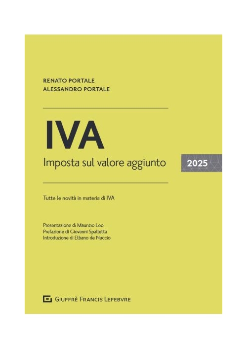 IVA 2025 IMPOSTA SUL VALORE AGGIUNTO DI RENATO PORTALE