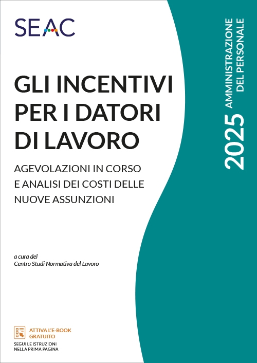 INCENTIVI PER I DATORI DI LAVORO