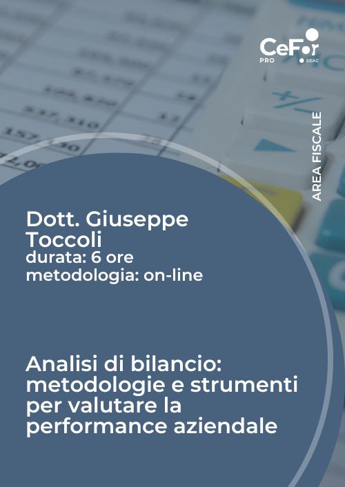 Analisi di bilancio: metodologie e strumenti per valutare la performance aziendale - Ed. Aprile