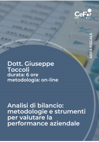 Analisi di bilancio: metodologie e strumenti per valutare la performance aziendale - Ed. Ottobre