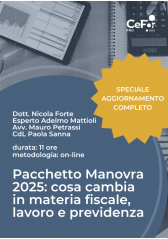 Pacchetto Manovra 2025: Cosa Cambia In Materia Fiscale, Lavoro E Previdenza