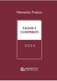 MEMENTO PAGHE E CONTRIBUTI 2025