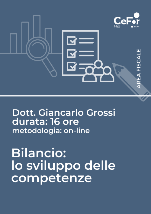 Bilancio: lo sviluppo delle competenze