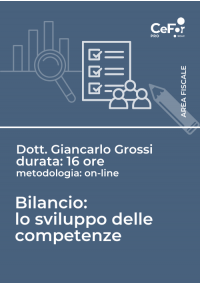 Bilancio: lo sviluppo delle competenze