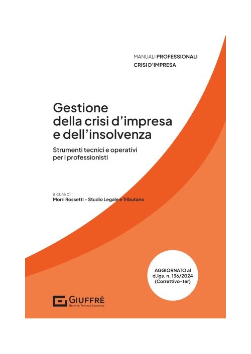 GESTIONE DELLA CRISI E DELL'INSOLVENZA