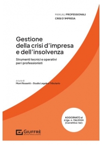 GESTIONE DELLA CRISI E DELL'INSOLVENZA