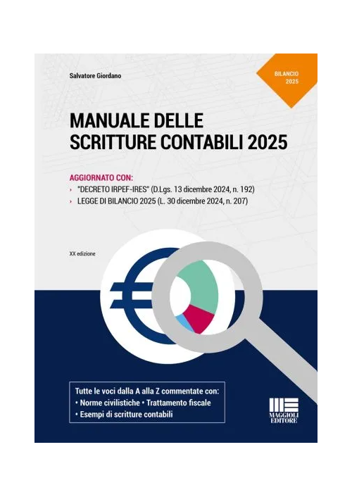 MANUALE DELLE SCRITTURE CONTABILI 2025