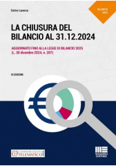 La Chiusura Del Bilancio Al 31.12.2024