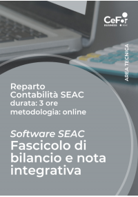 Suite Contabilità SEAC - Fascicolo di bilancio e nota integrativa