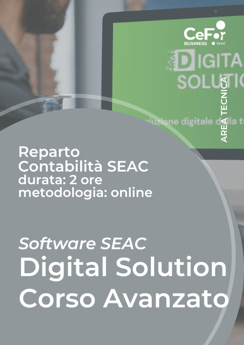 Suite Contabilità SEAC - Digital Solution Corso Avanzato 2025