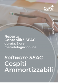 Suite Contabilità SEAC - Cespiti Ammortizzabili