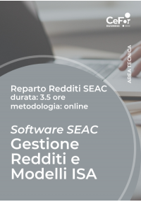 Software SEAC - Gestione Redditi e Modelli ISA