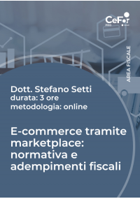 E-commerce tramite marketplace: normativa e adempimenti fiscali