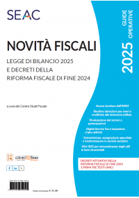 NOVITÀ FISCALI - Legge di bilancio 2025