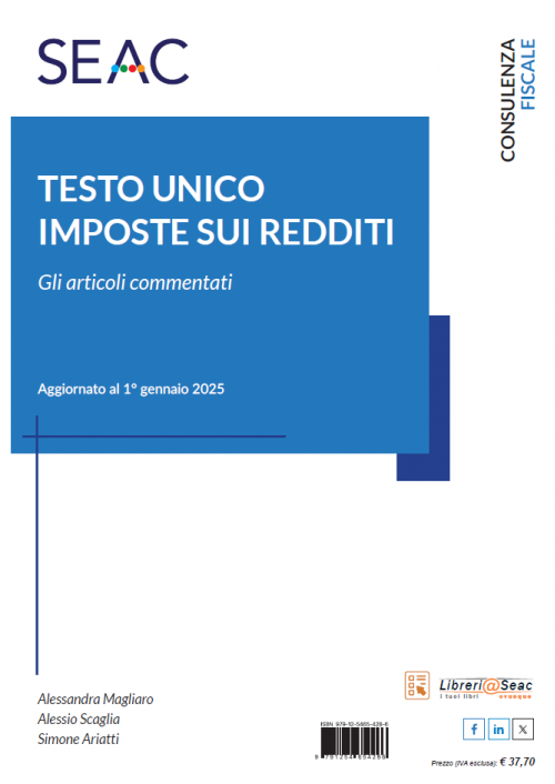 TESTO UNICO IMPOSTE SUI REDDITI - Gli articoli commentati