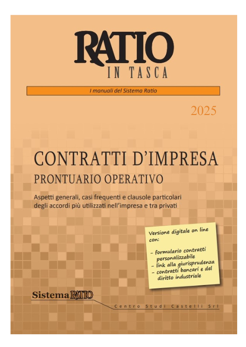 CONTRATTI D'IMPRESA 2025