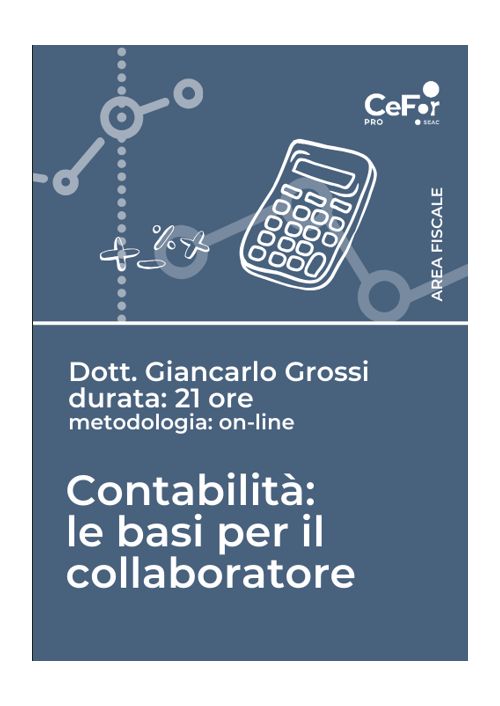 Contabilità: le basi per il collaboratore - Ed. Ottobre