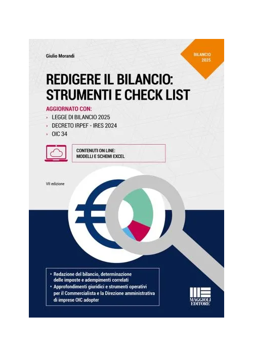 REDIGERE IL BILANCIO: STRUMENTI E CHECK LIST