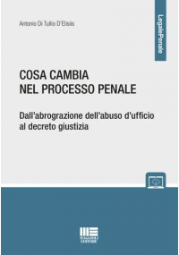 COME CAMBIA IL PROCESSO PENALE