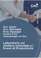 Laboratorio Sul Welfare Aziendale E I Premi Di Produttività