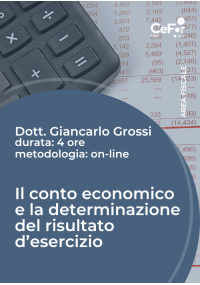 Il conto economico e la determinazione del risultato d'esercizio