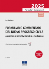 Formulario Commentato Del Nuovo Processo Civile