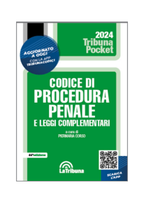 CODICE DI PROCEDURA PENALE