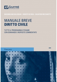 MANUALE BREVE DIRITTO CIVILE