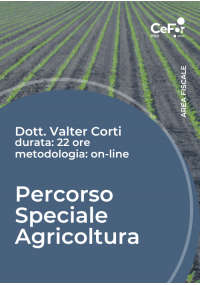 Percorso speciale Agricoltura - aspetti fiscali e contabili