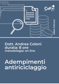 Adempimenti Antiriciclaggio: per incrementare l'autonomia e un approccio propositivo di dipendenti e collaboratori