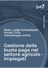 Gestione Della Busta Paga Nel Settore Agricolo: Impiegati Agricoli