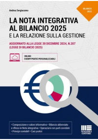 LA NOTA INTEGRATIVA AL BILANCIO 2025