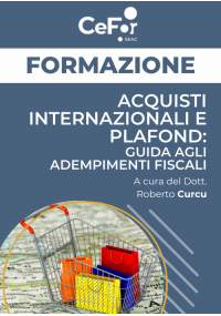 Acquisti Internazionali e Plafond: guida agli adempimenti fiscali - Ed. Ottobre